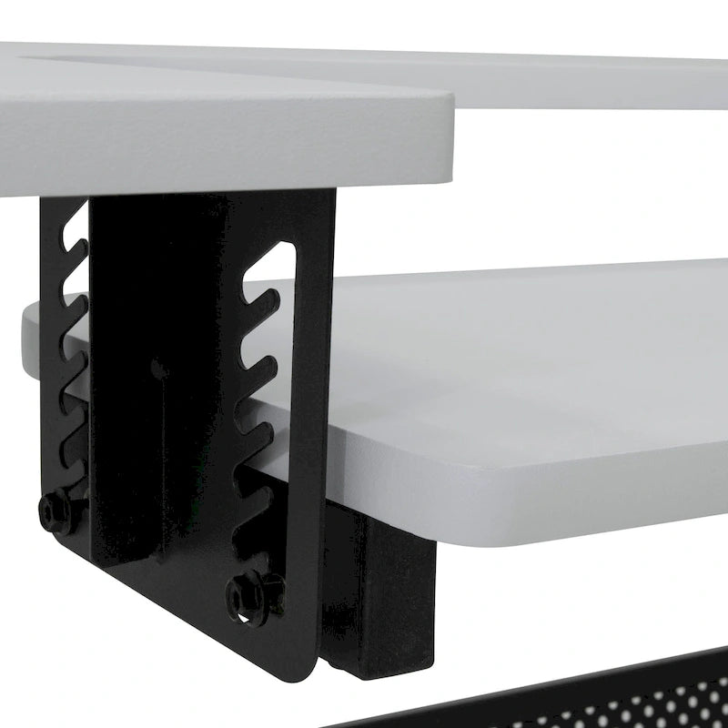 Studio Designs Eclipse Sewing and Crafting Table, White or Maple Top