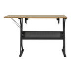Studio Designs Eclipse Sewing and Crafting Table, White or Maple Top