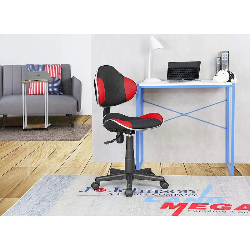 JJS Ergonomic Mesh Office Chair Adjustable Lumbar Support Computer Desk Chair
