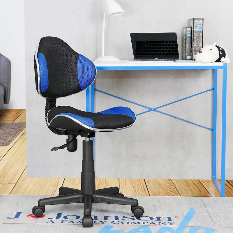 JJS Ergonomic Mesh Office Chair Adjustable Lumbar Support Computer Desk Chair