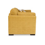 Roundhill Furniture Clareen 3-Piece Living Room Set, Sofa Loveseat and Cutler Chair