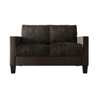 CraftPorch Corduroy Mid-Century Modern Velvet Upholstered 3-Piece Living Room Set