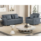 AECOJOY 3-in-1 Sofa Bed Double Sleeper Chair Bed