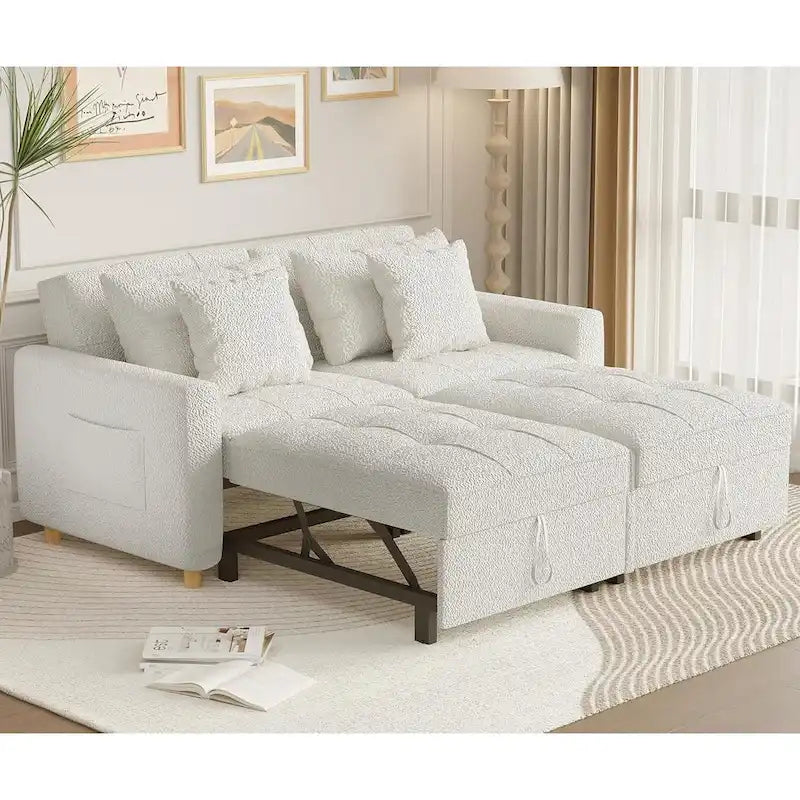 AECOJOY 3-in-1 Sofa Bed Double Sleeper Chair Bed