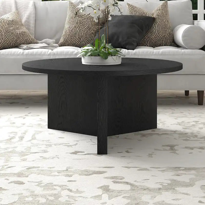 Anders 36 Wide Round Coffee Table - 36 Wide
