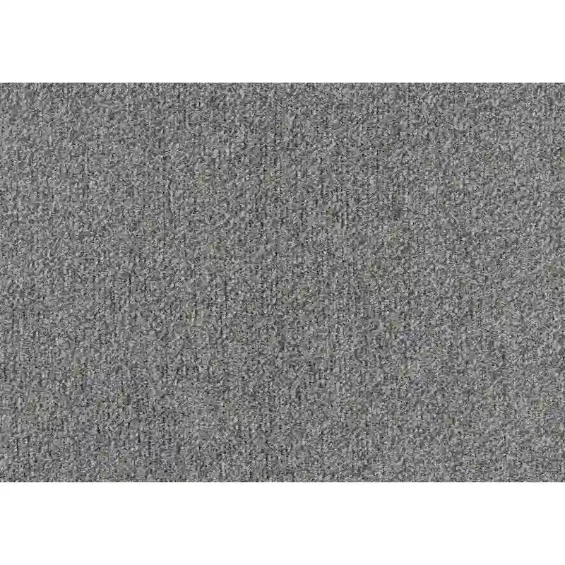 Leena 84 Inch Manual Double Recliner Sofa, Gray Chenille, Solid Wood