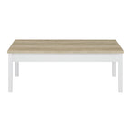 Hudson Antique Pine and White 3-piece Coffee Table Set