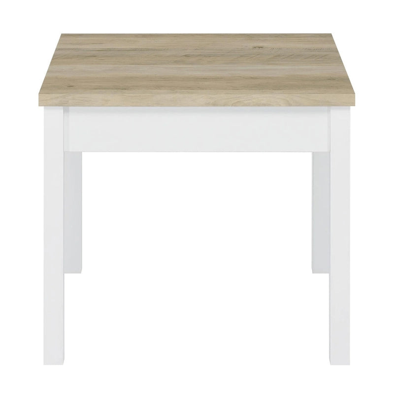 Hudson Antique Pine and White 3-piece Coffee Table Set