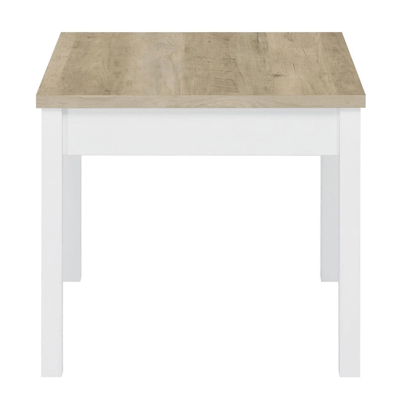 Hudson Antique Pine and White 3-piece Coffee Table Set