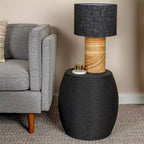 Rattan Accent Table