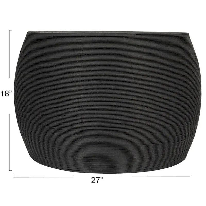 Rattan Accent Table