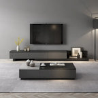 51.18 Lift Top Coffee Table with Hidden Storage Compartment and 2 Drawers