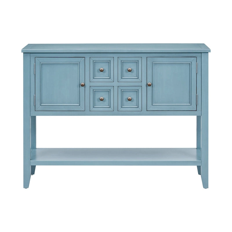 Buffet Sideboard Console Table with Bottom Shelf