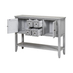 Buffet Sideboard Console Table with Bottom Shelf