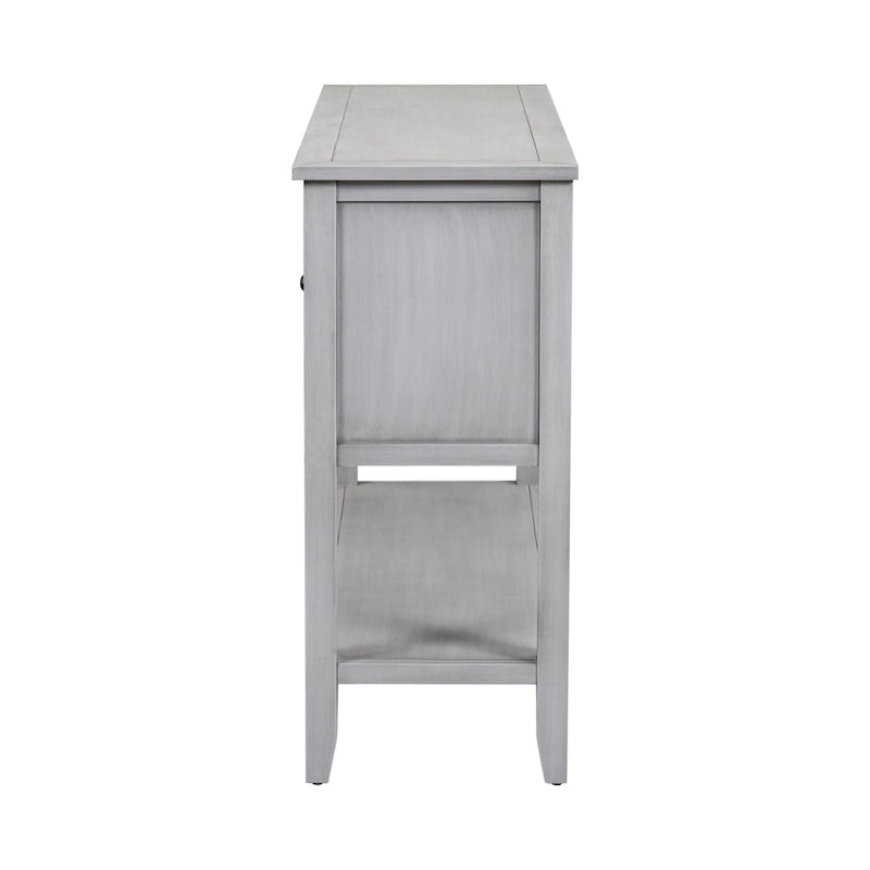 Buffet Sideboard Console Table with Bottom Shelf