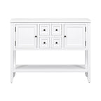 Buffet Sideboard Console Table with Bottom Shelf