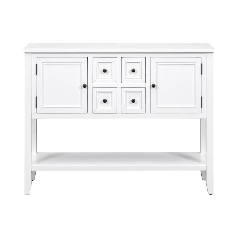 Buffet Sideboard Console Table with Bottom Shelf