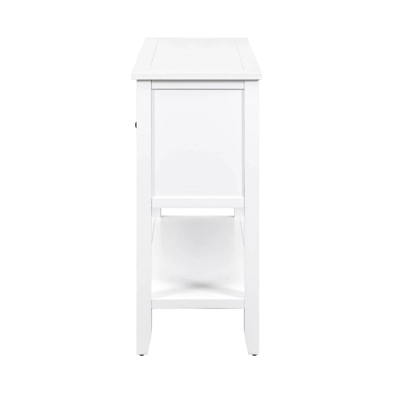 Buffet Sideboard Console Table with Bottom Shelf