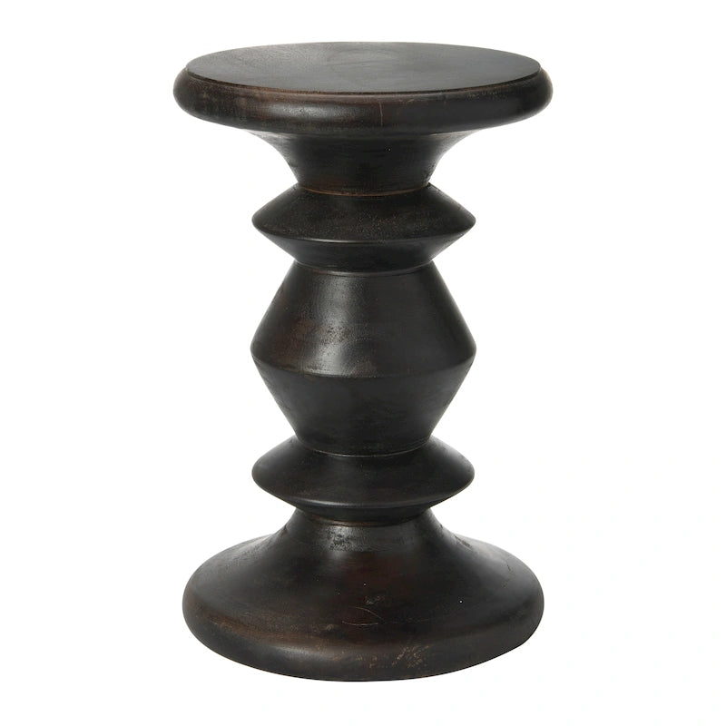 Berns Mid Century Modern Solid Wood End Table or Stool