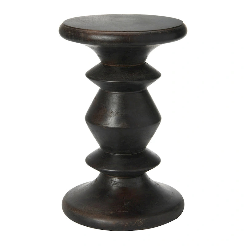 Berns Mid Century Modern Solid Wood End Table or Stool