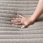 Modern Double Sleeper Sofa BedComfortable Cloud Couch Daybed Soft Fluffy Corduroy Upholstery