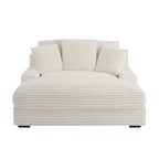 Modern Double Sleeper Sofa BedComfortable Cloud Couch Daybed Soft Fluffy Corduroy Upholstery