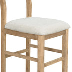 Merax Farmhouse Counter Height 5-Piece Dining Table Set