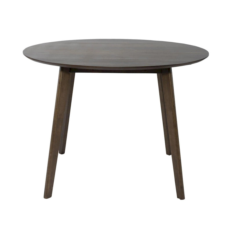 Space Savers Satin Walnut 5 Piece Drop Leaf Set