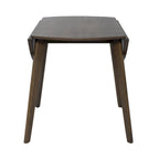 Space Savers Satin Walnut 5 Piece Drop Leaf Set