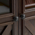 Roomfitters 2 Doors Cabinet Large Buffet Sideboard Cabinet, Bar Wine Cabinet, Coffee Bar Wine Bar Storage Cabinet