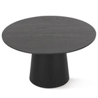 52 Solid Oak Round Pedestal Dining Table