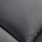 Modern Faux Leather L-Shaped Sofa with Reversible Chaise Lounge