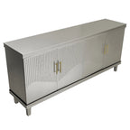 Modern 4-Door Storage Cabinet Sideboard Buffets for Living Room Bedroom and Kitchen