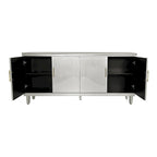 Modern 4-Door Storage Cabinet Sideboard Buffets for Living Room Bedroom and Kitchen