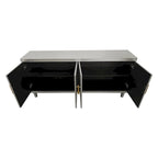 Modern 4-Door Storage Cabinet Sideboard Buffets for Living Room Bedroom and Kitchen