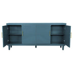 Modern 4-Door Storage Cabinet Sideboard Buffets for Living Room Bedroom and Kitchen