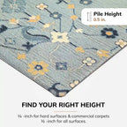 Jani 40 x 54 1/2 Rug'd Chair Mat