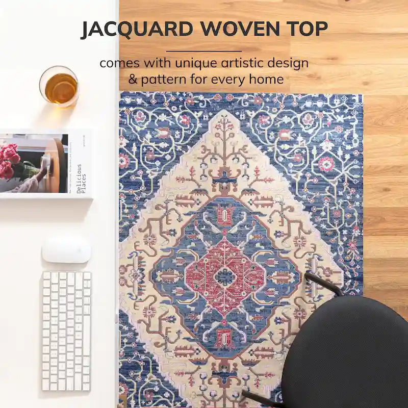 Jani 40 x 54 1/2 Rug'd Chair Mat