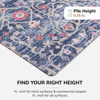 Jani 40 x 54 1/2 Rug'd Chair Mat
