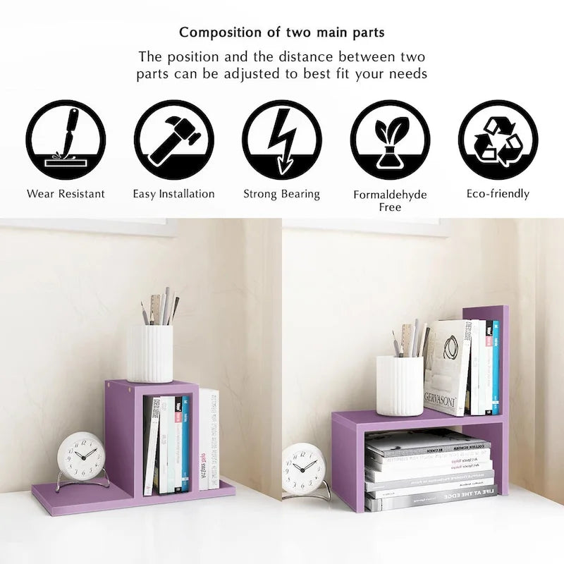 Multifunctional Office Desktop Organizer Shelf Storage