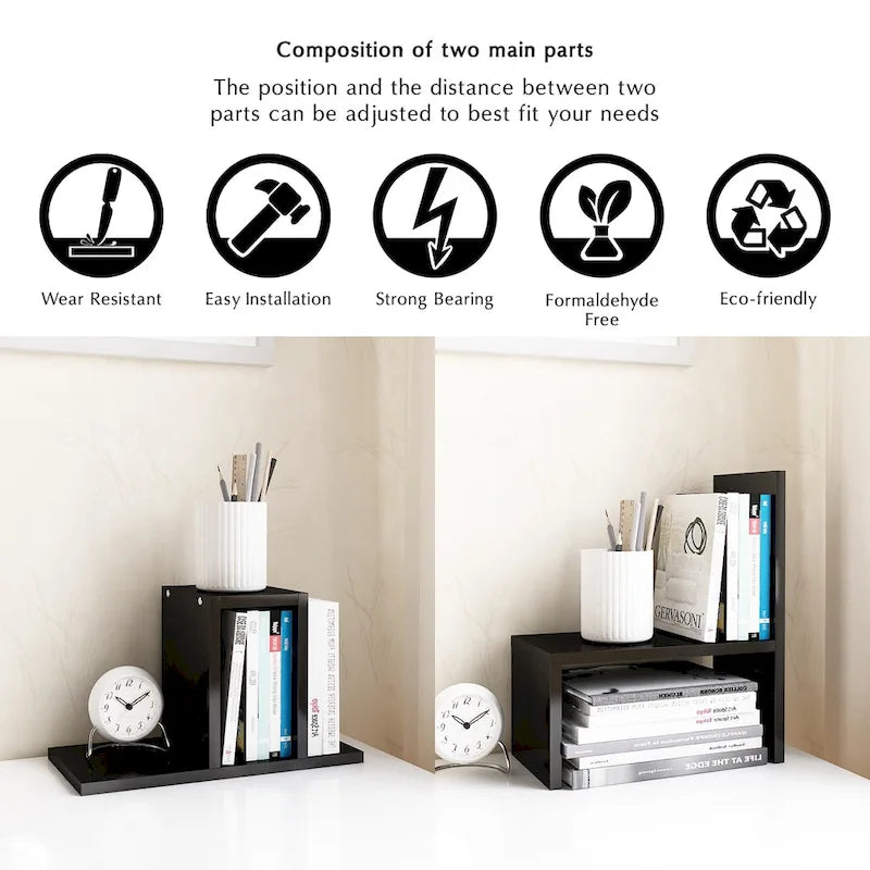 Multifunctional Office Desktop Organizer Shelf Storage