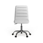 Ripple Armless Mid Back Vinyl Office Chair