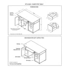 Porch & Den Oxley Multifunctional Desk