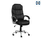 Sealy Kronos Mid-Back Ergonomic Swivel Office Chair with Padded Armrests
