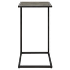 Antique Black Iron and Shagreen Accent Table by Matthew Williams