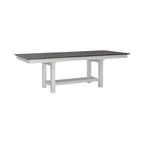 Brook Bay White Trestle Table Set with Chairs - 5, 6, or 7 Pieces