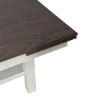 Brook Bay White Trestle Table Set with Chairs - 5, 6, or 7 Pieces