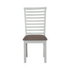 Brook Bay White Trestle Table Set with Chairs - 5, 6, or 7 Pieces