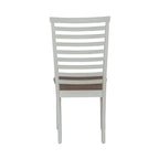 Brook Bay White Trestle Table Set with Chairs - 5, 6, or 7 Pieces