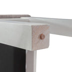 Brook Bay White Trestle Table Set with Chairs - 5, 6, or 7 Pieces